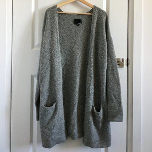 Wilfred Free long plush cardigan
